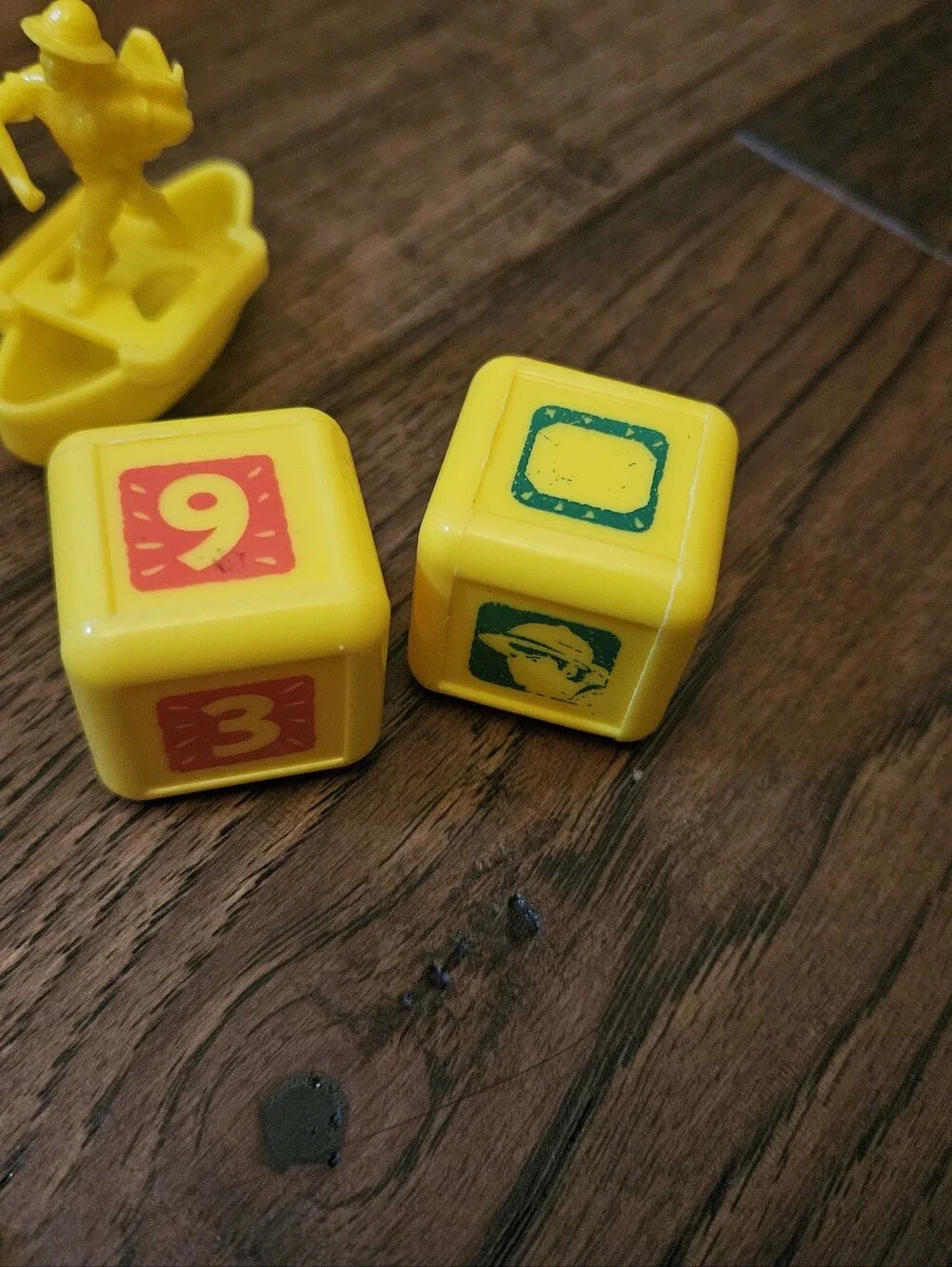 Vintage Forbidden Bridge Replacement Pieces Explorers Dice Jewels Lot Of 13 Used
